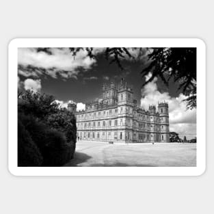 Highclere Castle Downton Abbey England United Kingdom Sticker